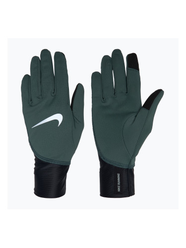 Дамски ръкавици за бягане Nike Pacer Midweight RG vintage green/black/silver