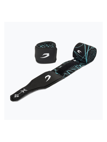 Боксьорски бандажи BOXRAW Dyscyplined Thought Hand Wraps 450 cm black