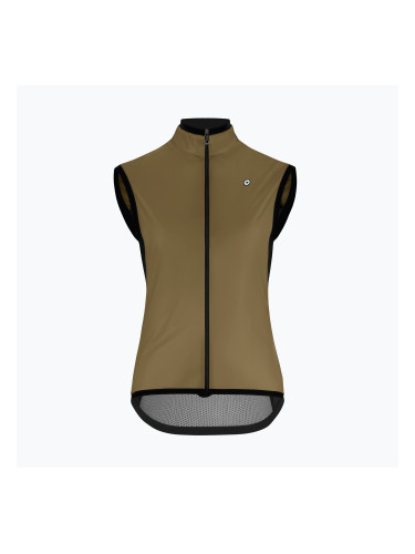 Дамска жилетка за колоездене ASSOS Uma GT Wind C2 W bronze ash