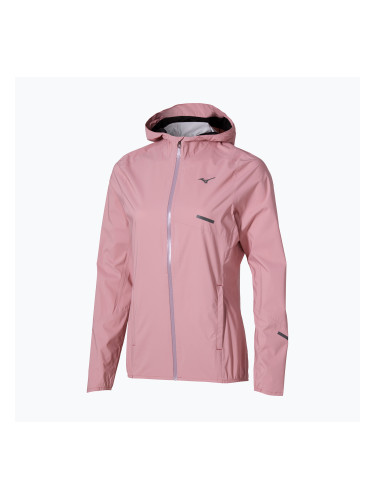 Дамско яке за бягане Mizuno Trail Waterproof 20K Hooded rose elegance