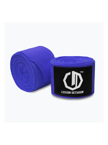 Боксови бандажи Octagon Legion Standard  4m dark blue