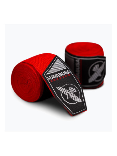 Hayabusa Perfect Stretch Printed 450 cm червени племенни боксови превръзки