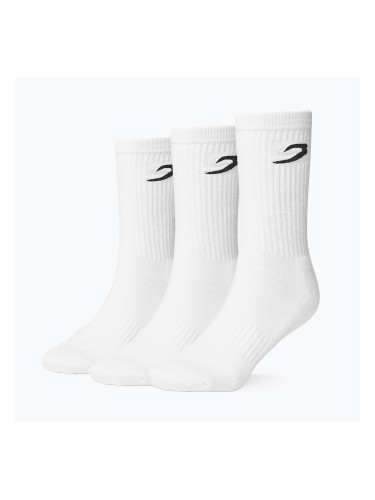Мъжки чорапи Boxraw Crew 3 szt. White