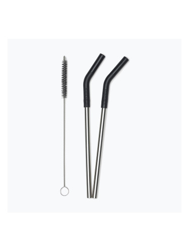 Сламки KLEAN KANTEEN Straw 8 mm 2 pcs. black