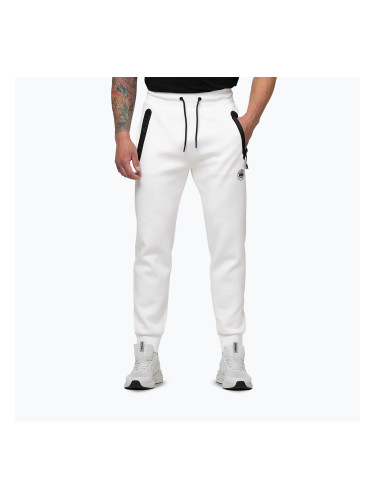 Мъжки панталони за бягане Pitbull Dogwood Track off white