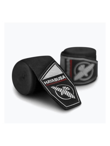 Hayabusa Perfect Stretch Boxing Bandage Handwraps 450 cm black