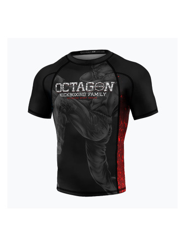 Мъжка риза за кикбокс Octagon Premium Kickboxing Family black/multicolour