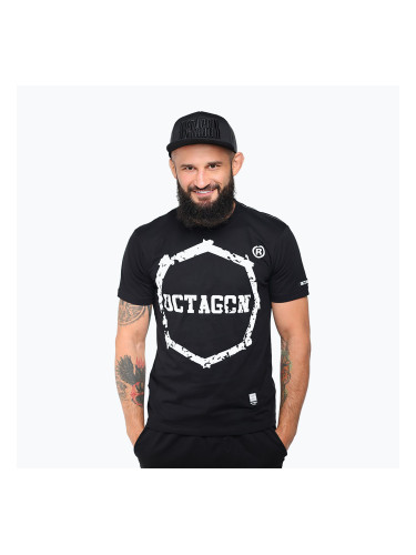 Мъжка тениска Octagon Teeth black