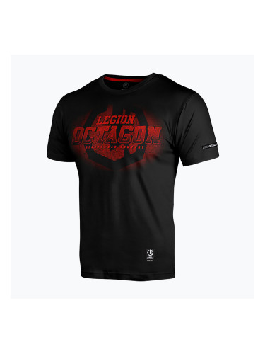 Мъжка тениска Octagon Legion Conquest black/red