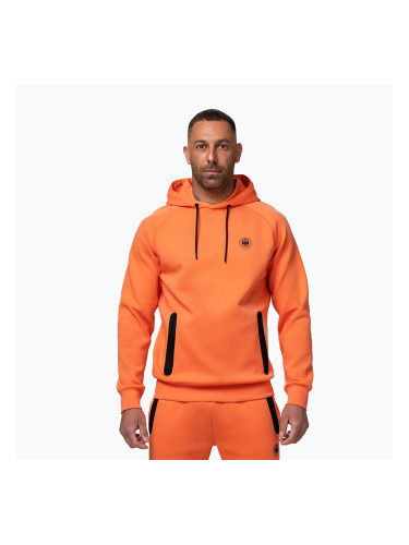 Мъжки суитшърт Pitbull Dogwood Hooded Sweatshirt fluo orange