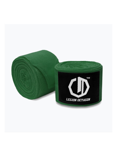 Боксьорски бандажи Octagon Legion Standard 400 cm dark green