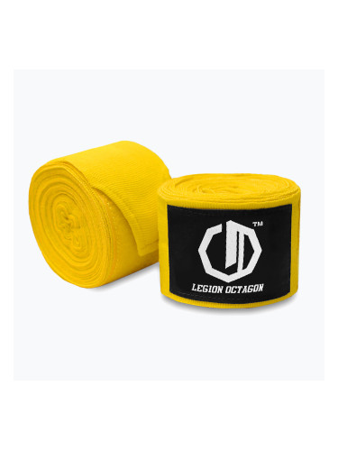Боксьорски бандажи Octagon Legion Standard 500 cm yellow