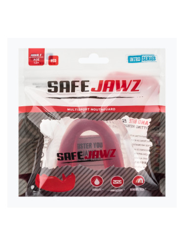 Протектор за челюсти SAFEJAWZ Intro Series червен SJIREDA