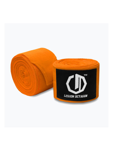 Боксьорски бандажи Octagon Legion Standard 400 cm orange