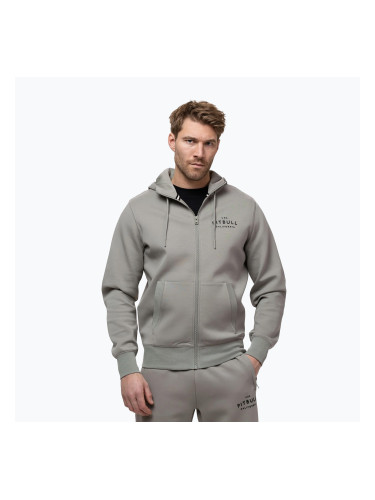 Мъжки суитшърт Pitbull Sampson Hooded Zip Sweatshirt grey/harbour