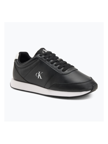 Мъжки обувки Calvin Klein YM0YM01355 Retro Runner Essential Leather black/bright white