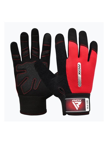 Ръкавици за тренировка RDX W1F Full Finger red
