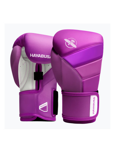 Hayabusa T3 Neon неоново лилави боксови ръкавици