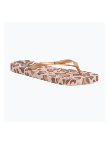 Дамски джапанки Ipanema Animal Print beige/gold