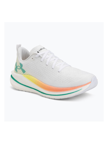 Дамски обувки за бягане Under Armour Velociti SPD white/orange bloc/metallic silver