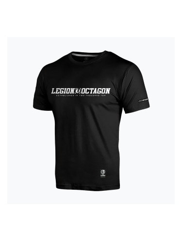 Мъжка тениска Octagon Legion Unique black/white