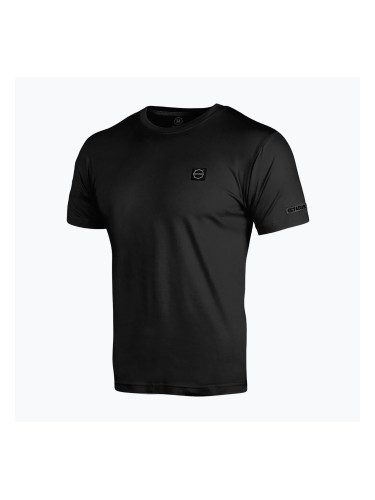 Мъжка тениска Octagon Small Logo black/grey