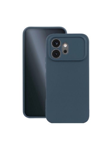 Силиконов кейс iPaky матиран, За Honor 600, Тъмносин