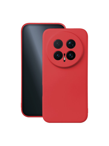 Силиконов кейс bSmart Silicone Soft Cover, За Honor Magic8 Pro, Червен