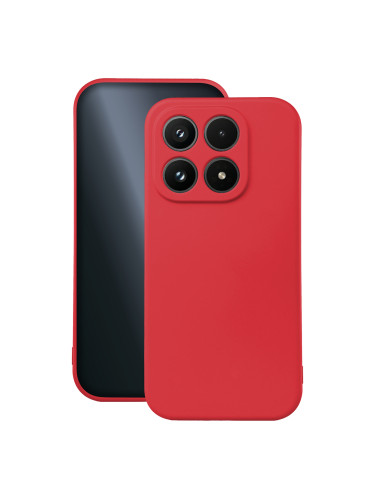 Силиконов кейс bSmart Silicone Soft Cover, За Xiaomi 17, Червен