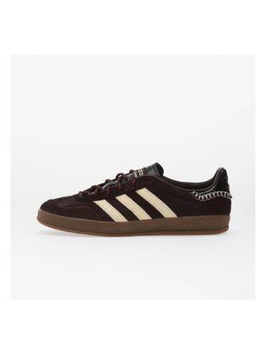 Сникърси adidas x Wales Bonner Gazelle Pony Aurora Coffee/ Wonder White/ Core Black EUR 40