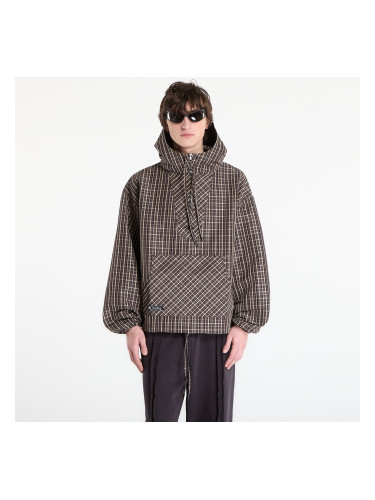 Яке Umbro by SlamJam Checked Masked Anorak Beige/ Dark Brown L