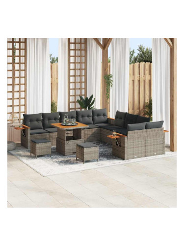 Sonata H Градински Софа Комплект 13 pcs Сив 80 x 80 x 71 cm
