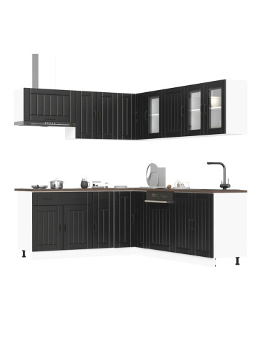 Sonata H Комплект кухненски шкафове от 11 части Lucca, инженерно дърво