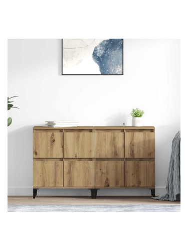 Sonata H Скейдбордове 2 pcs Дъб 60 x 35 x 70 cm Инженерно дърво