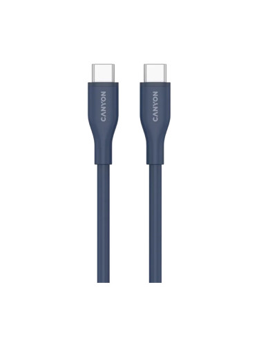 Кабел Canyon SC10 USB-C/USB-C 1м син
