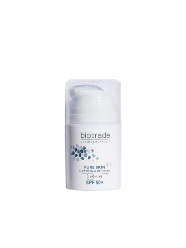 Biotrade Pure Skin SPF 50+ Озаряващ дневен крем