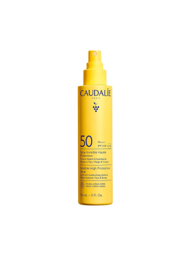 Caudalie Vinosun Невидим спрей с висока защита SPF50 - 150 мл