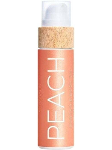 Cocosolis Peach Suntan & Body Oil Био масло за бърз и наситен тен