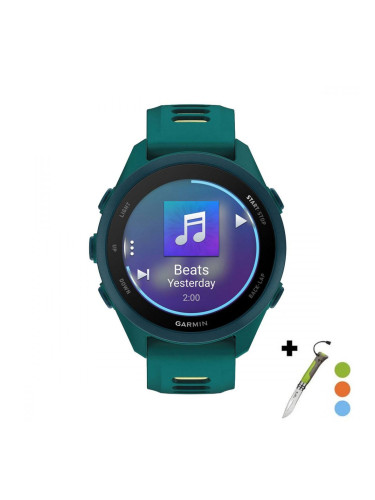 Смарт часовник Garmin Forerunner 170 Music Amoled 43 мм GPS Teal Green/Citron 010-03920-12