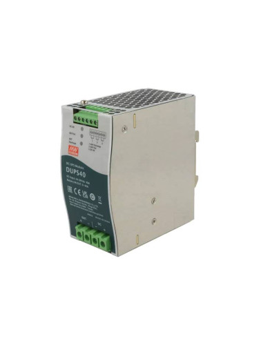 UPS модул за DIN шина DUPS40, 24~29VDC, 40A, MEAN WELL