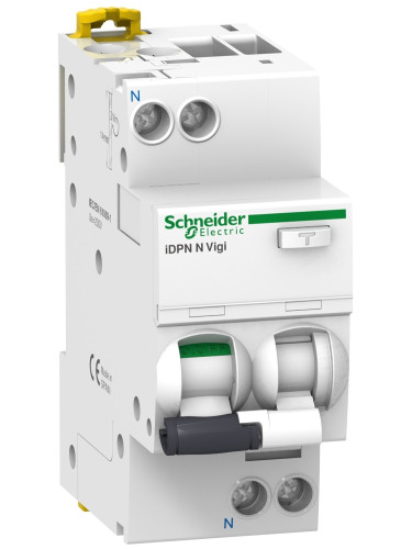 Дефектнотокова защита, 1P+N, 16A, 30mA, A9D32616, Schneider