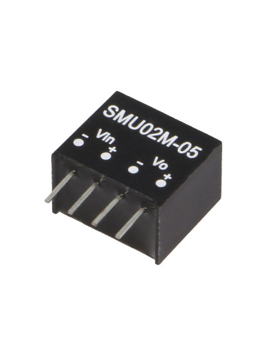 Конвертор DC/DC, SMU02M-05, 10.8~13.2VDC, 5VDC, 80~400mA