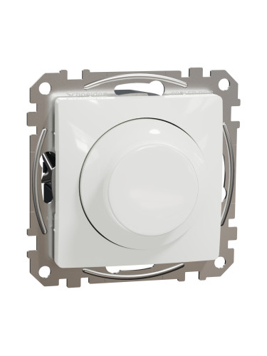 Електрически ключ Димер, 3-370W , 230VAC, бял, за вграждане, Sedna, SDD111501