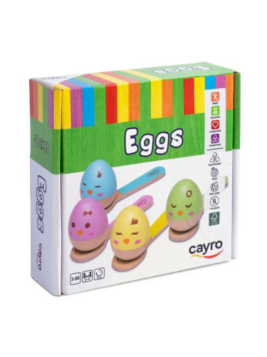 Детска забавна игра Cayro - Яйца