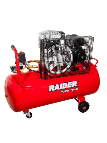 Компресор за въздух 100л. RAIDER RD-AC18, 2200W, 320 л/мин., 8 bar