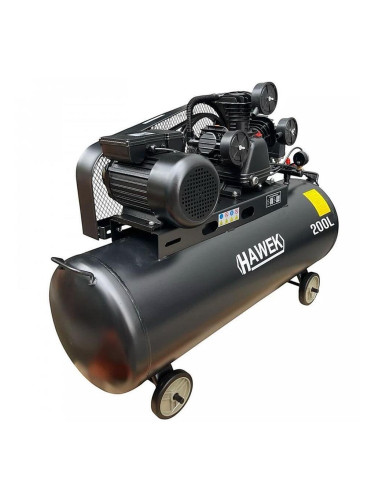 Компресор за въздух 200 л. HAWEK HW-3021, 2.2kW, 8 bar