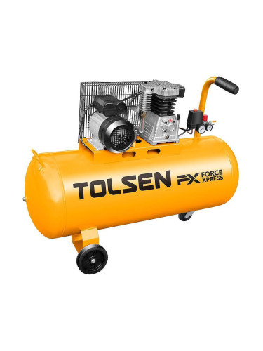 Компресор за въздух 100 л, TOLSEN, 2200W, 8 bar