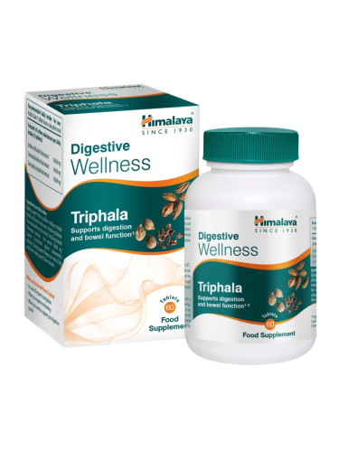 Трифала Уелнес (за добро храносмилане), 60 таблетки, Himalaya Wellness