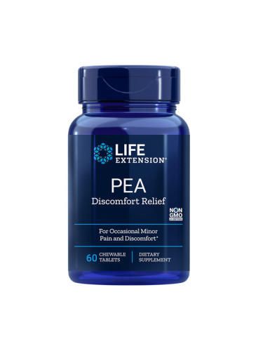 PEA Discomfort Relief/ ПЕА (Палмитоилетаноламид) 600 mg х 60 дъвчащи таблетки