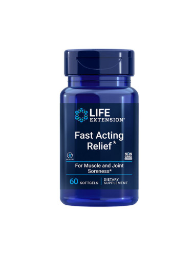 Стави и мускули - Fast Acting Relief, 60 софтгел капсули
